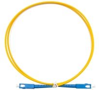 Соединительный волоконно-оптический шнур XBIT оптический патчкорд SC(UPC)-SC(UPC) G.652D simplex 2 метра PC-SC/U-SC/U-OS1-S-02