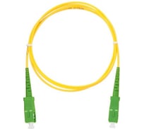 Соединительный волоконно-оптический шнур XBIT оптический патчкорд SC(APC)-SC(APC) G.652D simplex 2 метра PC-SC/A-SC/A-OS1-S-02