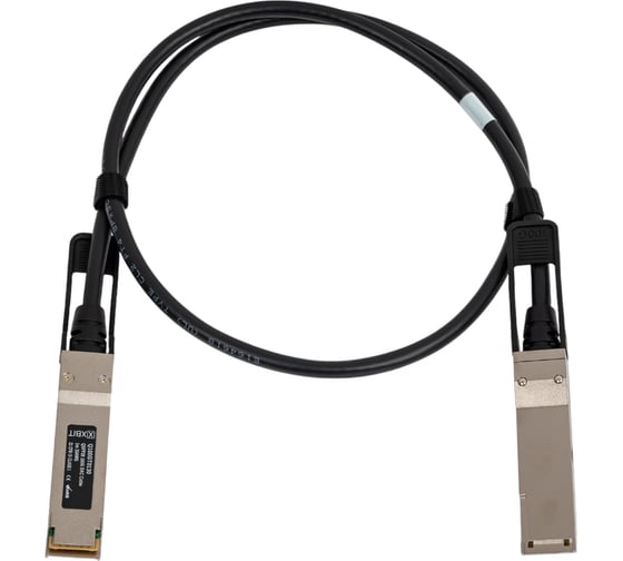 Кабель XBIT QSFP28 100G DAC 1м Q100GT0130 1