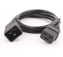 Шнур сетевой REXANT IEC 320 C19 – IEC 320 C20 3x1,5мм², длина 5м 04-2743