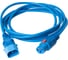 Кабель питания FL-PC-C13F/C14F-C1-3.0-BL 3x1.0 С13 - C14 с фиксацией, 220/250В, 10А, синий, 3м Filum 00-01111326 4