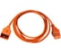 Кабель питания FL-PC-C19F/C20F-C-3.0-OR 3x1.5 С19 - C20 с фиксацией, 220/250В, 16А, оранжевый, 3м Filum 00-01111330 2