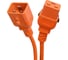 Кабель питания FL-PC-C19F/C20F-C-3.0-OR 3x1.5 С19 - C20 с фиксацией, 220/250В, 16А, оранжевый, 3м Filum 00-01111330 3