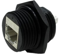 Индустриальная вставка LANMASTER Keystone RJ-45, категория 5e, экранированная, IP67 LAN-OK45S5E/180-WP