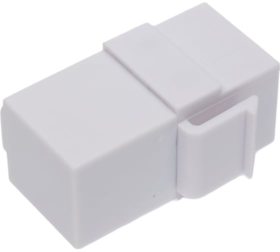 Модуль LANMASTER Keystone, USB 3.0, тип A, мама-мама, 90 градусов, белый LAN-OK-USB30-AA/V-WH