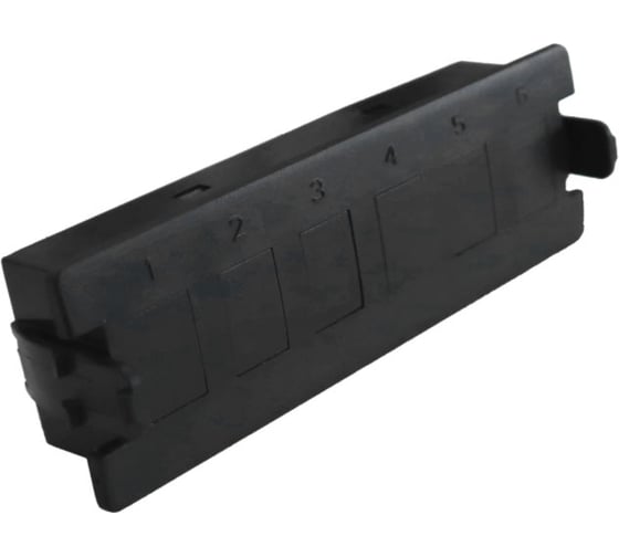 Вставка на 6 MPO адаптеров LANMASTER на место MPO кассеты LAN-MCSP-6MPO 1
