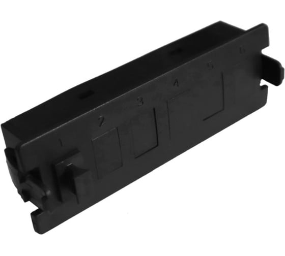 Вставка на 6 MPO адаптеров LANMASTER на место MPO кассеты LAN-MCSP-6MPO