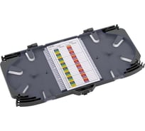 Сплайс-кассета NIKOMAX до 48 КДЗС, c органайзером, серая NMF-SPL48-WO-GY