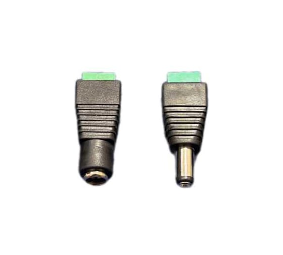 Разъем питания ComOnyx DC 2,1x5,5 под винт: мама папа, комплект 5 пар, CO-KC-006, 121-006