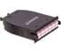 MPO кассета LANMASTER OM4, 24xLC, тип B, низкие потери, черная LAN-MCSB-2M-24LC/OM4 1