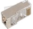 Коннектор А1, RJ-45, 6 кат., экран, 8p8c, 50 мкм, универсальный, для одножильного и многожильного кабеля, уп/100 шт A1-LPU6-6 3
