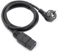 Кабель питания А1, 3 м., CEE 7/ 7 –C19, 3x1. 5 мм², 3500 Вт., черный A1-PC15-EU-C19-3M A1-PC15-EU-C19-5M