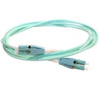 Шнур оптоволоконный Legrand OM4, многомодовый, LC/LC, реверсивная полярность, 2 м, цвет морской волны 032696