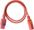 Кабель питания FL-PC-C13F/C14F-C1-1.0-RD 3x1.0 С13 - C14 с фиксацией, 220/250В, 10А, красный, 1м Filum 00-01111320 3