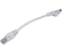 Патч-корд Advant кат. 5е, U/UTP, 4 пары (AWG24), многожильный, оболочка PVC, цвет: белый, длина: 15 см ADV5е-PC0015-PW 3
