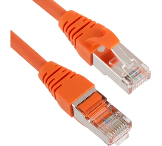 Патч-корд Advant кат. 5е, F/UTP, 4 пары (AWG24), многожильный, оболочка LSZH, цвет: оранжевый, длина: 3 м ADV5е-FPC03-LO