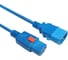 Кабель питания Filum 3x1.0 С13 - C14 с фиксацией, 220/250В, 10А, синий, 1.8м FL-PC-C13F/C14F-C1-1.8-BL 1