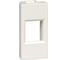Лицевая плата Systeme Electric W45 1 мод 1xKeystone RAL9010 RIN-145-BE 40 шт 14690201010989 1