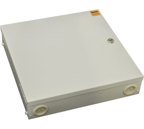 Оптический универсальный бокс Hyperline FO-WBX-4xSLT-W140H42-32UN-GY настенный, от 8 до 32 п 250442 1