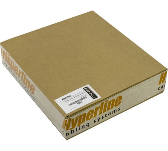 Оптический универсальный бокс Hyperline FO-WBX-4xSLT-W140H42-32UN-GY настенный, от 8 до 32 п 250442