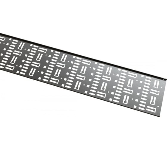 Перфорированный вертикальный кабельный организатор-лоток Hyperline CDV-150x9-22U-RAL9005 150 443439