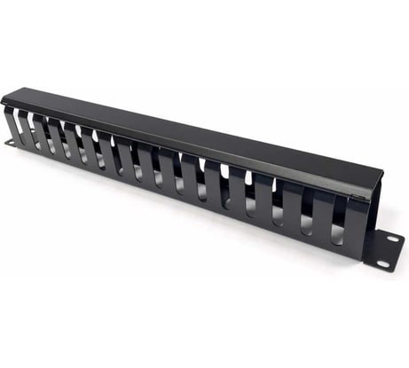 Кабельный организатор Hyperline CM-1U-ML16-COV металлический с крышкой, 19", 1U 454711