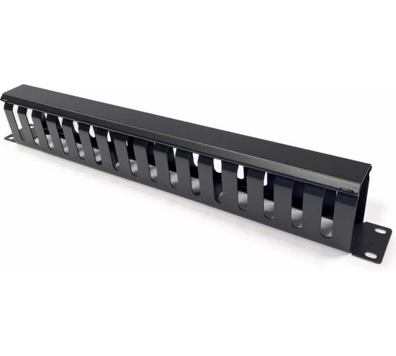 Кабельный организатор Hyperline CM-1U-ML16-COV металлический с крышкой, 19", 1U 454711
