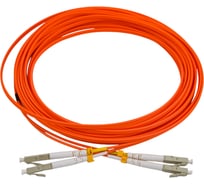 Патч-корд Hyperline FC-D2-50-LC/PR-LC/PR-H-10M-LSZH-OR волоконно-оптический (шнур) MM 50/12 35130