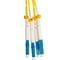 Патч-корд Hyperline FC-D2-9-LC/UR-LC/UR-H-1M-LSZH-YL волоконно-оптический (шнур) SM 9/125 28074 2