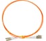Патч-корд Hyperline FC-D2-50-LC/PR-LC/PR-H-1M-LSZH-OR волоконно-оптический (шнур) MM 50/125 27863 1
