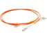 Патч-корд Hyperline FC-D2-50-LC/PR-LC/PR-H-1M-LSZH-OR волоконно-оптический (шнур) MM 50/125 27863 2