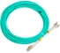 Патч-корд Hyperline FC-D2-503-LC/PR-LC/PR-H-10M-LSZH-AQ волоконно-оптический (шнур) MM 50/125 42836 1