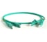 Патч-корд Hyperline FC-D2-503-LC/PR-SC/PR-H-30M-LSZH-AQ волоконно-оптический (шнур)MM 50/125 247703 1