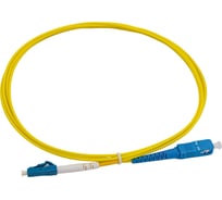Патч-корд Hyperline FC-S2-9-LC/UR-SC/UR-H-2M-LSZH-YL волоконно-оптический (шнур) SM 9/125 240121