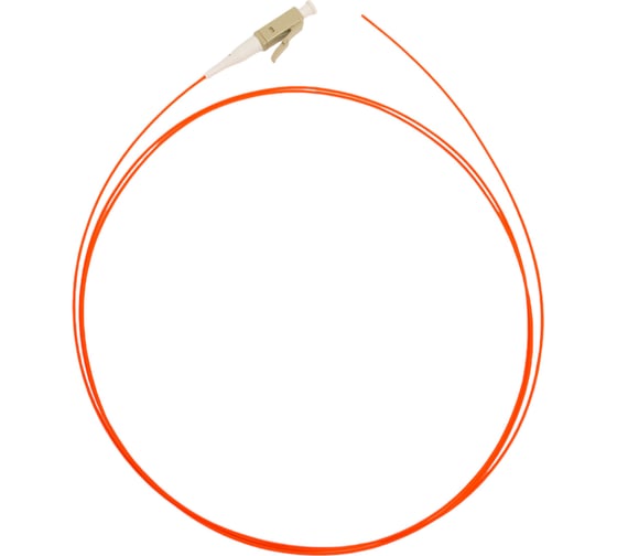 Волоконно-оптический пигтейл Hyperline FPT-B9-50-LC/PR-1M-LSZH-OR MM 50/125 (OM2), LC, 1 м 35448