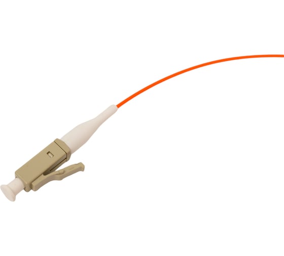 Волоконно-оптический пигтейл Hyperline FPT-B9-50-LC/PR-1M-LSZH-OR MM 50/125 (OM2), LC, 1 м 35448