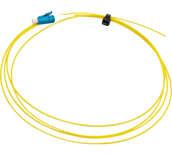 Волоконно-оптический пигтейл Hyperline FPT-B9-9-LC/UR-1.5M-LSZH-YL SM 9/125 (OS2), LC/UPC, 1.5 м LSZH 387975