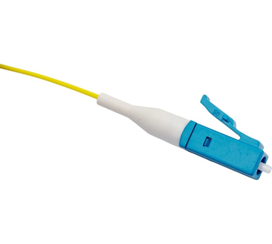 Волоконно-оптический пигтейл Hyperline FPT-B9-9-LC/UR-1.5M-LSZH-YL SM 9/125 (OS2), LC/UPC, 1.5 м LSZH 387975