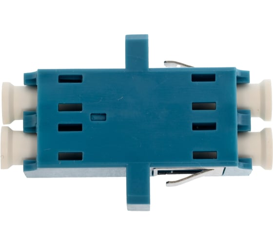Оптический проходной адаптер Hyperline FA-P11Z-DLC/DLC-N/WH-AQ LC-LC, MM (OM3), duplex 448020