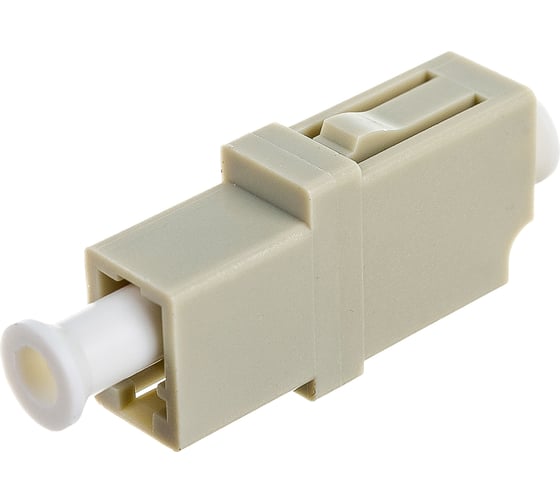 Оптический проходной адаптер Hyperline FA-P00Z-LC/LC-N/WH-BG LC-LC, MM, simplex, корпус пластик 242820