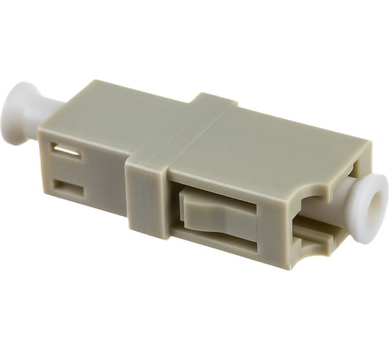 Оптический проходной адаптер Hyperline FA-P00Z-LC/LC-N/WH-BG LC-LC, MM, simplex, корпус пластик 242820