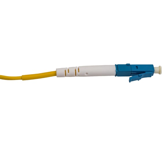 Патч-корд Hyperline FC-S2-9-FC/UR-LC/UR-H-1M-LSZH-YL волоконно-оптический (шнур) SM 9/125 243763