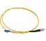 Патч-корд Hyperline FC-S2-9-FC/UR-LC/UR-H-1M-LSZH-YL волоконно-оптический (шнур) SM 9/125 243763 1