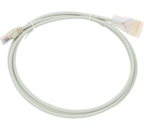 Патч-корд Hyperline PC-110-RJ45-4P-C5e-2M-LSZH-GY 110 тип - RJ-45, 4 пары, Cat.5e, LSZH, 2 м, серый 229904