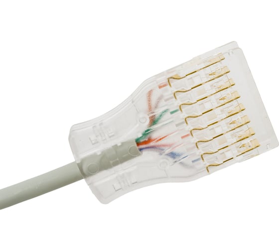 Патч-корд Hyperline PC-110-RJ45-4P-C5e-2M-LSZH-GY 110 тип - RJ-45, 4 пары, Cat.5e, LSZH, 2 м, серый 229904