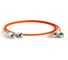 Патч-корд Hyperline FC-D2-62-ST/PR-ST/PR-H-1M-LSZH-OR волоконно-оптический (шнур) MM 62.5/12 239537 1