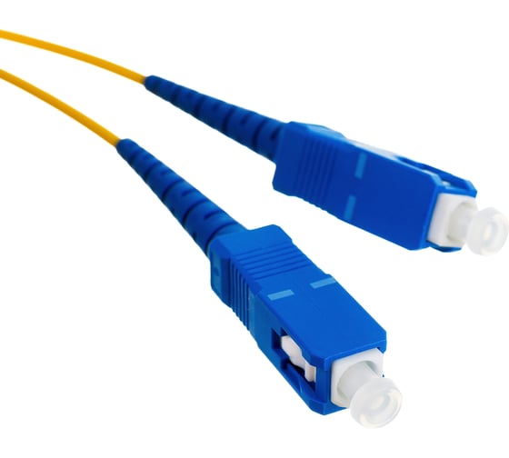 Патч-корд Hyperline FC-S2-9-SC/UR-SC/UR-H-5M-LSZH-YL волоконно-оптический (шнур) SM 9/125 246201