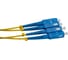 Патч-корд Hyperline FC-D2-9-SC/UR-SC/UR-H-20M-LSZH-YL волоконно-оптический (шнур) SM 9/125 238506 3