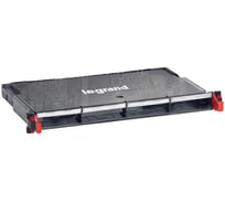 Полка оптическая Legrand неукомплектованная, выдвижная, модульная, для установки оптических вставок - 19'' - 1U 032100