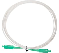 Оптический патч-корд KSC LIGHT PON SC/APC-SC/APC SM G.657A1 (9/125) Simplex 2.0 мм LSZH - 1 м KSC-PO-SM7A1-SX2-SCA-SCA-1